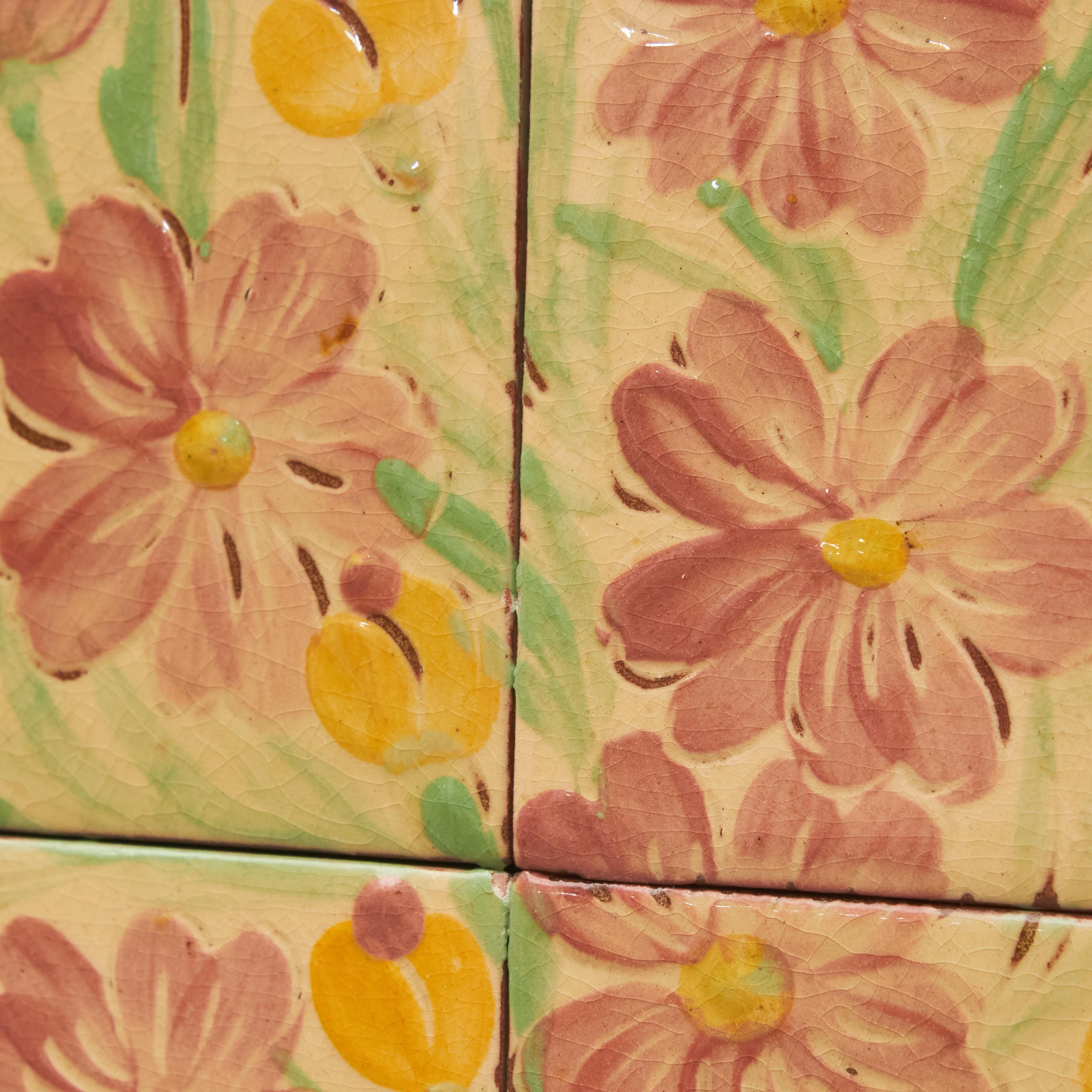Opera d'arte in ceramica dipinta a mano di Diaz COSTA, circa 1960 In condizioni buone in vendita a Barcelona, ES