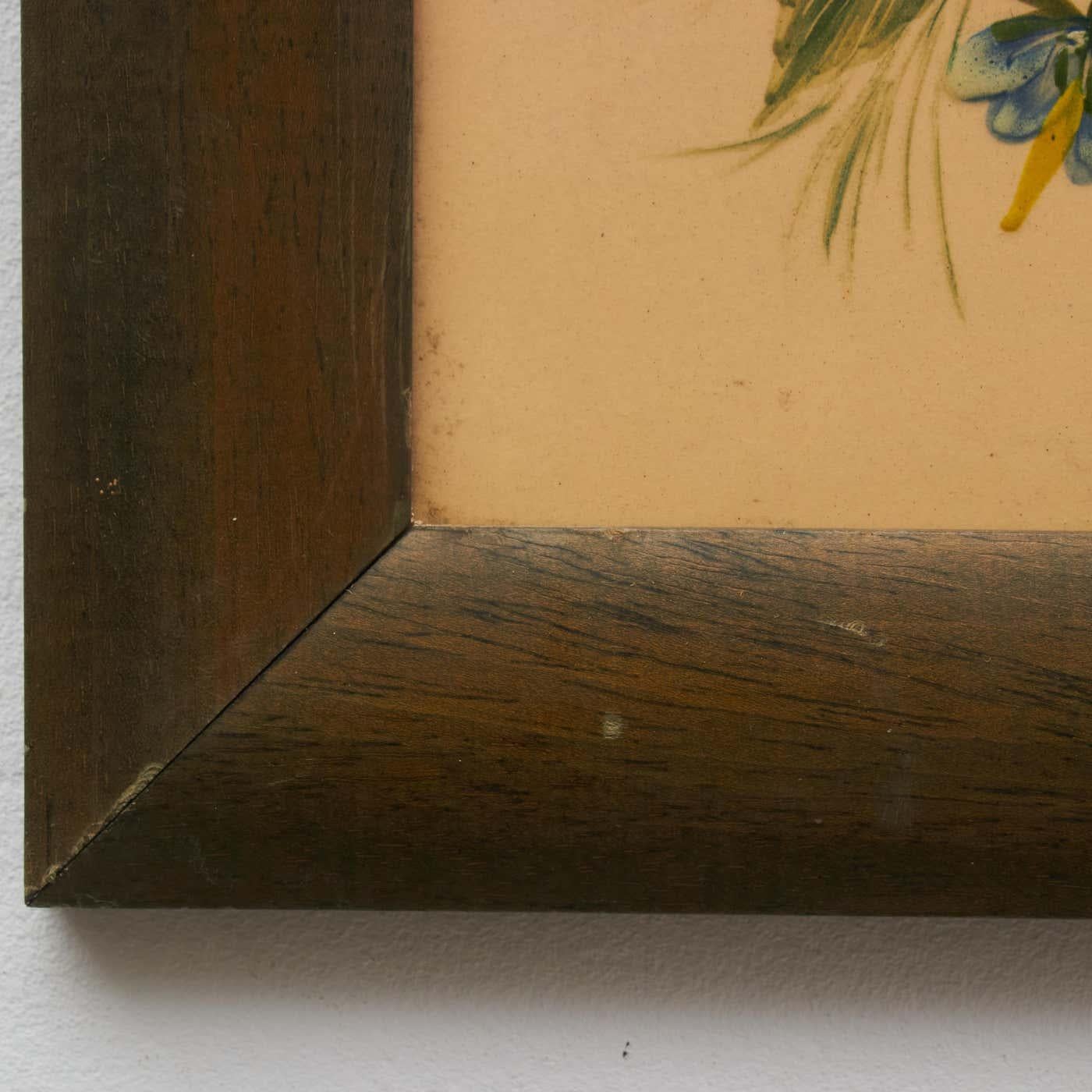 Cerámica pintada a mano por Díaz Costa, hacia 1960 en venta 2