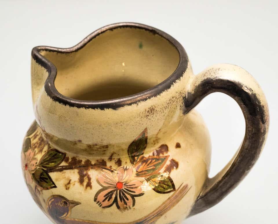 Vase en céramique peint à la main par l'artiste catalan Diaz Costa, vers 1960 en vente 3