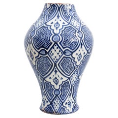 Vaso in ceramica dipinto a mano, 1960 circa