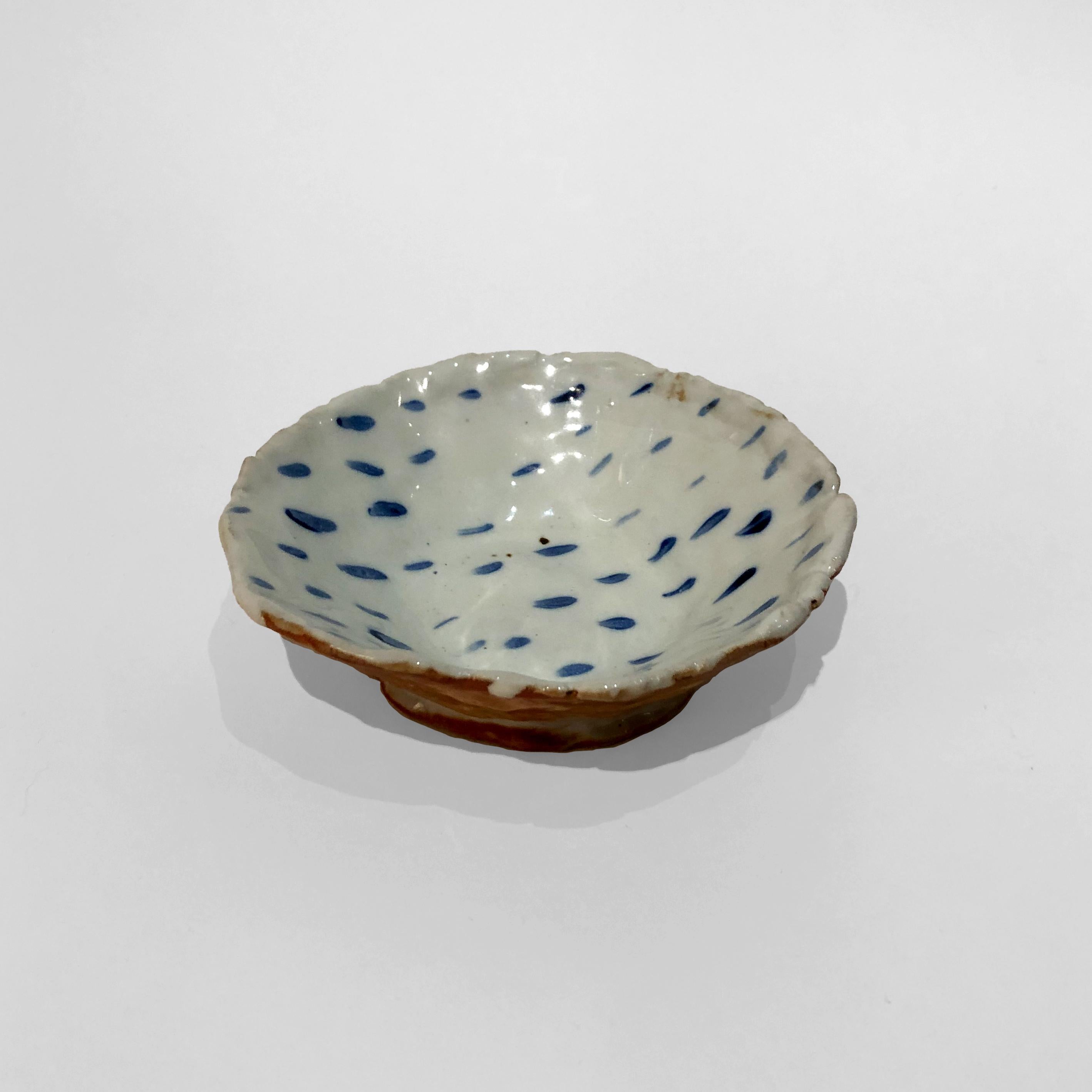 American Ceramic Handbuilt Stoneware Bowl and Plate by Hannelore Freer