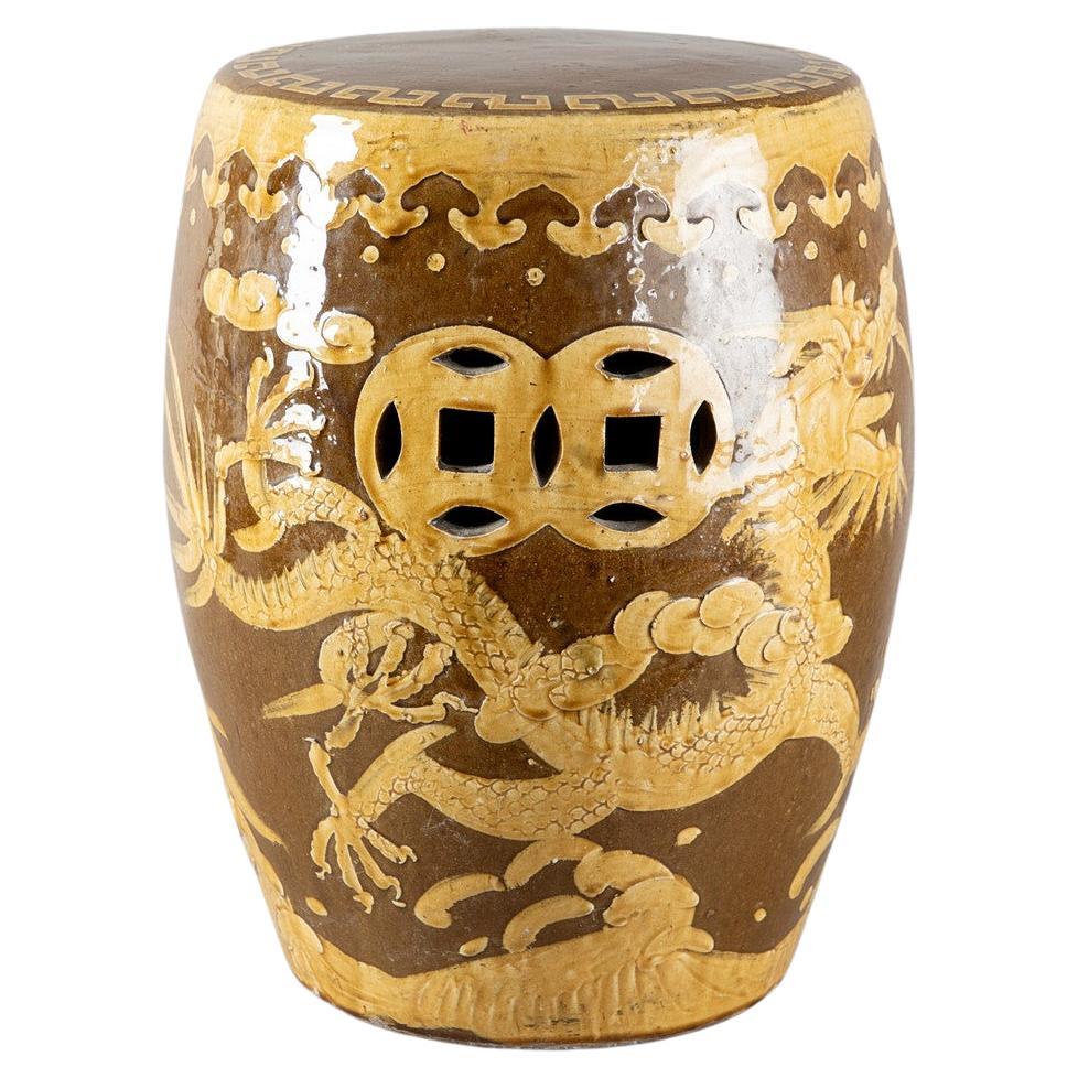 Ceramic Handmade Chinese Garden Stool For Sale