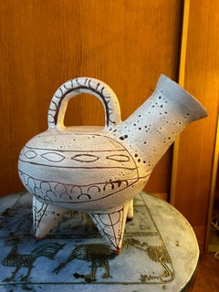 Ceramic hen by Les Argonautes, circa 1960