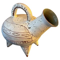 Gallina in ceramica di Les Argonautes, circa 1960