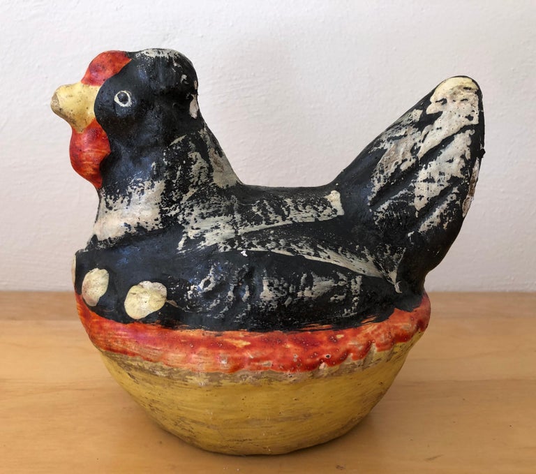 Ceramic Hen Piggy Bank from Mexico, 1970s at 1stDibs mexican pottery
