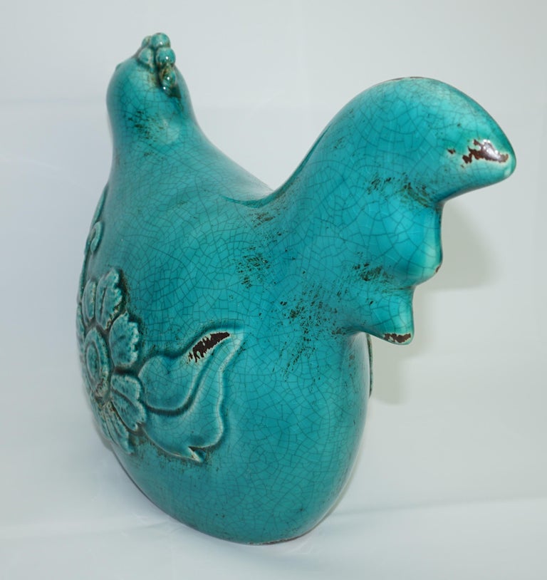 Ceramic Hen, Scandinavian Mid-Century, C 1960, Danish For Sale 2