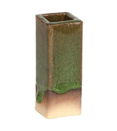 Ceramic Hex Planter in Analine Green by BZIPPY
