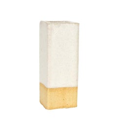 Ceramic Hex Planter in Cream by BZIPPY