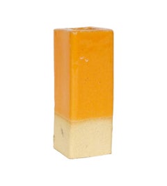 Ceramic Hex Planter in Gloss Orange by BZIPPY