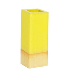 Ceramic Hex Planter in Gloss Yellow by BZIPPY