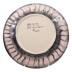 Hippo-Teller aus Keramik, Hand  Hergestellt in Südafrika