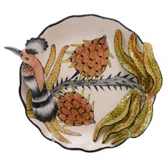 Ceramic Hoopoe Coin  Dish , hand made in South Africa