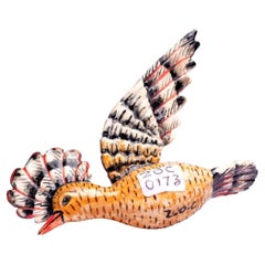The Ornamental Hoopoe en céramique  Fabriqué à la main en Afrique du Sud