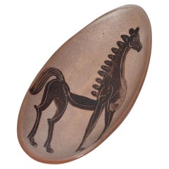 Vintage Ceramic Horse Dish