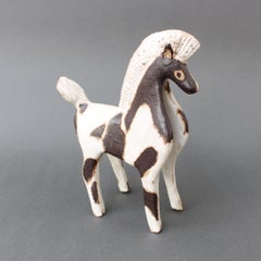 Ceramic Horse Sculpture by Bruno Gambone 'circa 1980s'