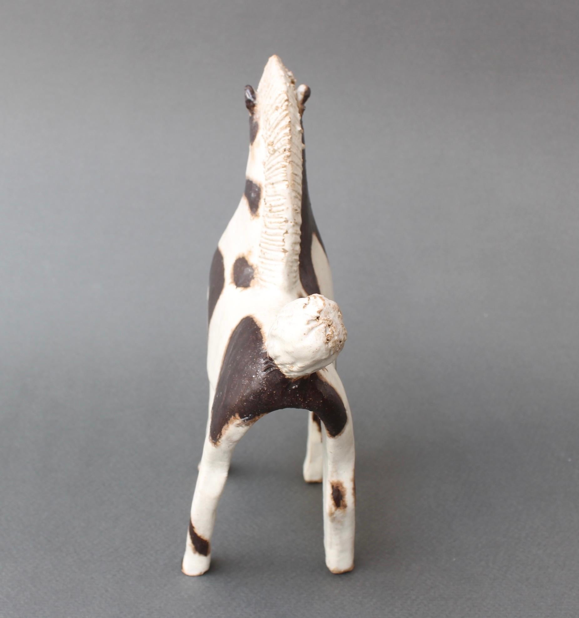 Ceramic Horse Sculpture by Bruno Gambone 'circa 1980s' In Good Condition In London, GB