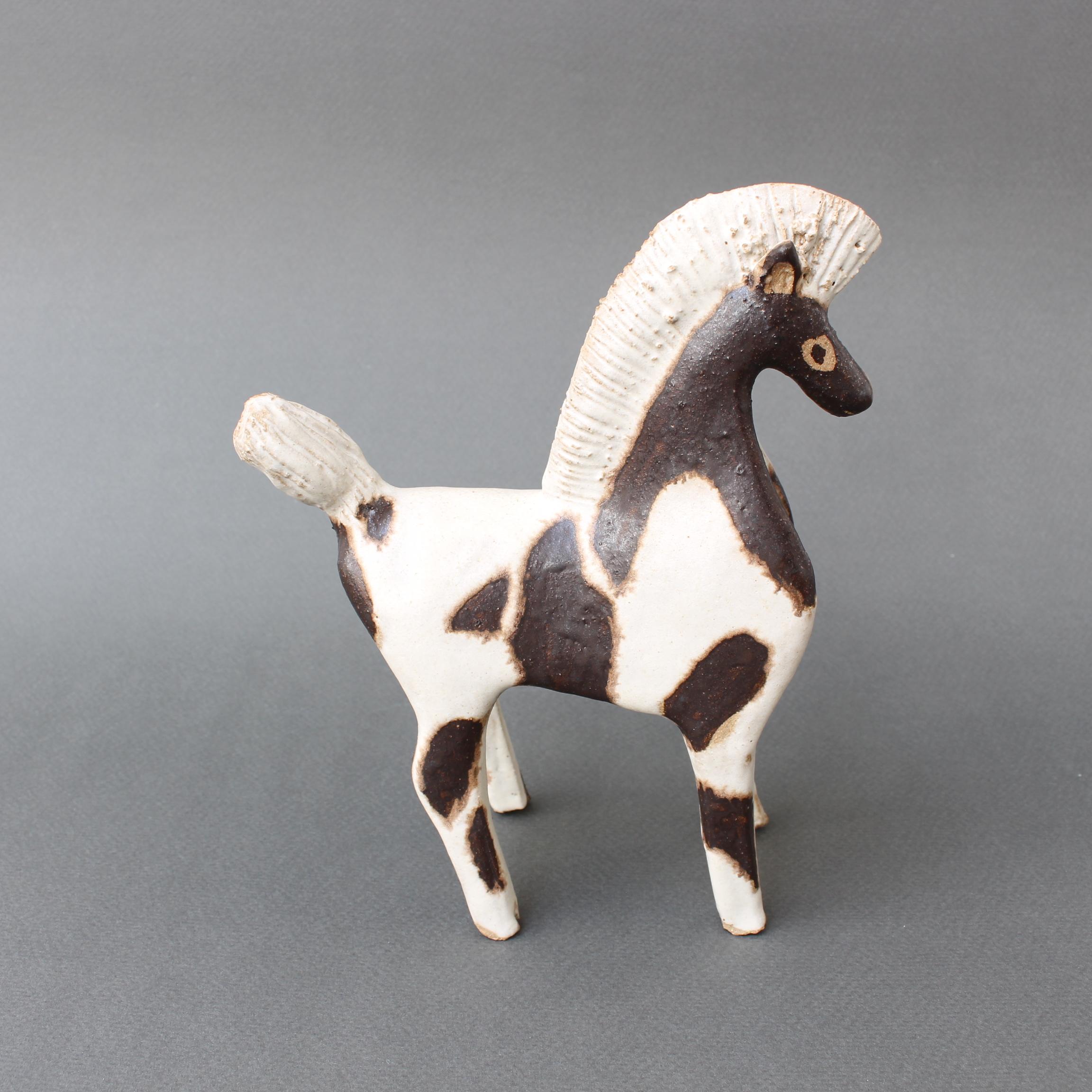 Ceramic Horse Sculpture by Bruno Gambone 'circa 1980s' 1