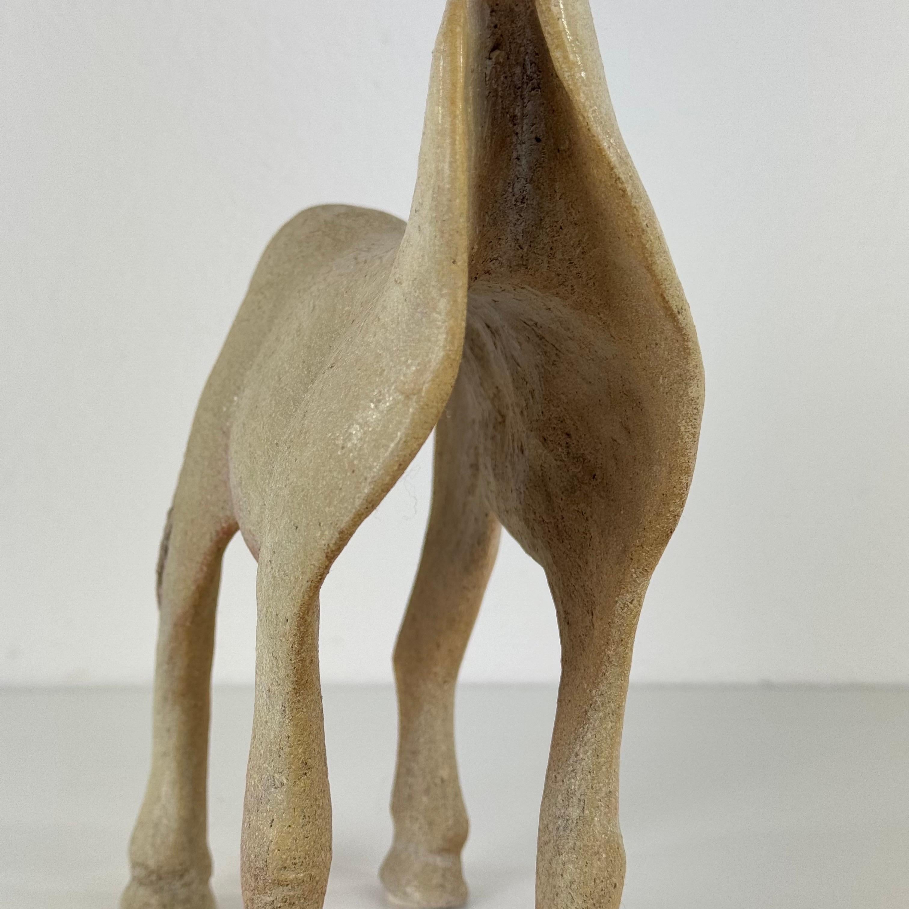 Keramische Pferdeskulptur von Víctor Ceprián Cortés, Spanien, 1980er Jahre im Angebot 3