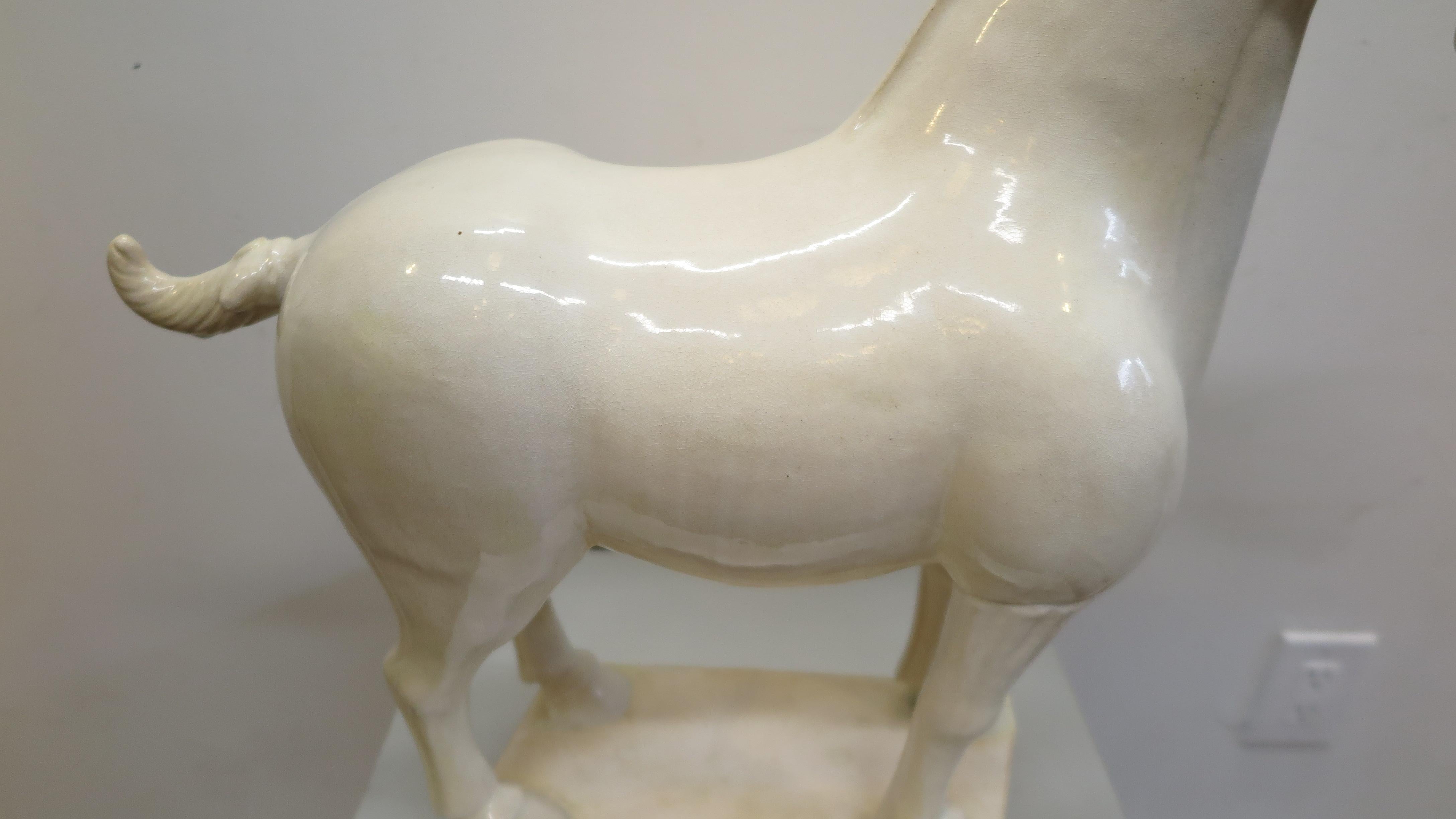 Chinese Ceramic Horse Sculpture