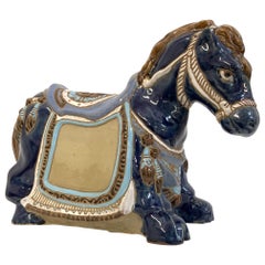 Vintage Ceramic Horse Statue Figurine