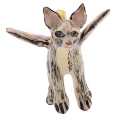 The Ornamental Hyena en céramique  Fabriqué à la main en Afrique du Sud
