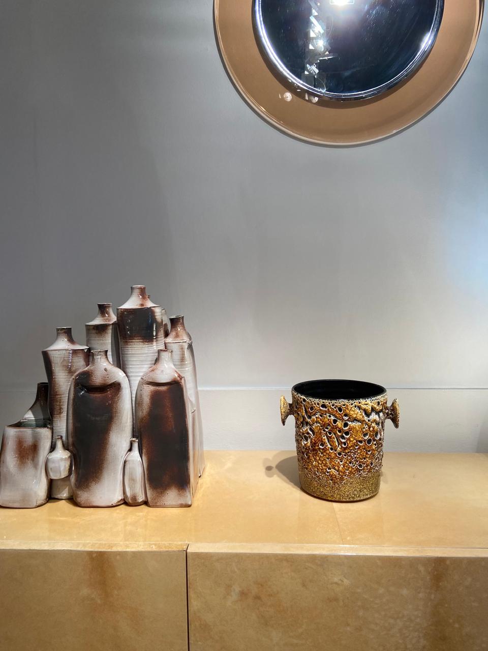 Ceramic Ice Bucket, France 1970 2