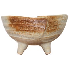Ceramic Ikebana Bowl from Japan, 1950s 
