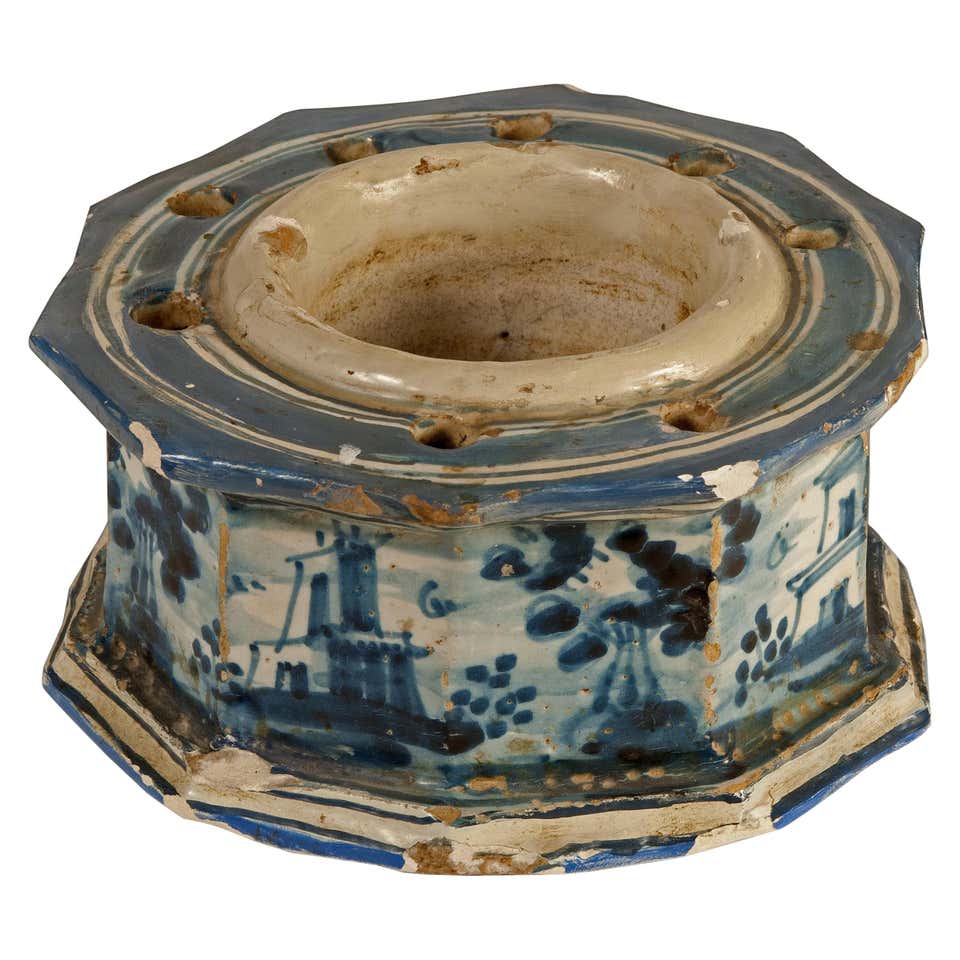 Ceramic Inkwell, Late 19th Century, Sweden For Sale at 1stDibs