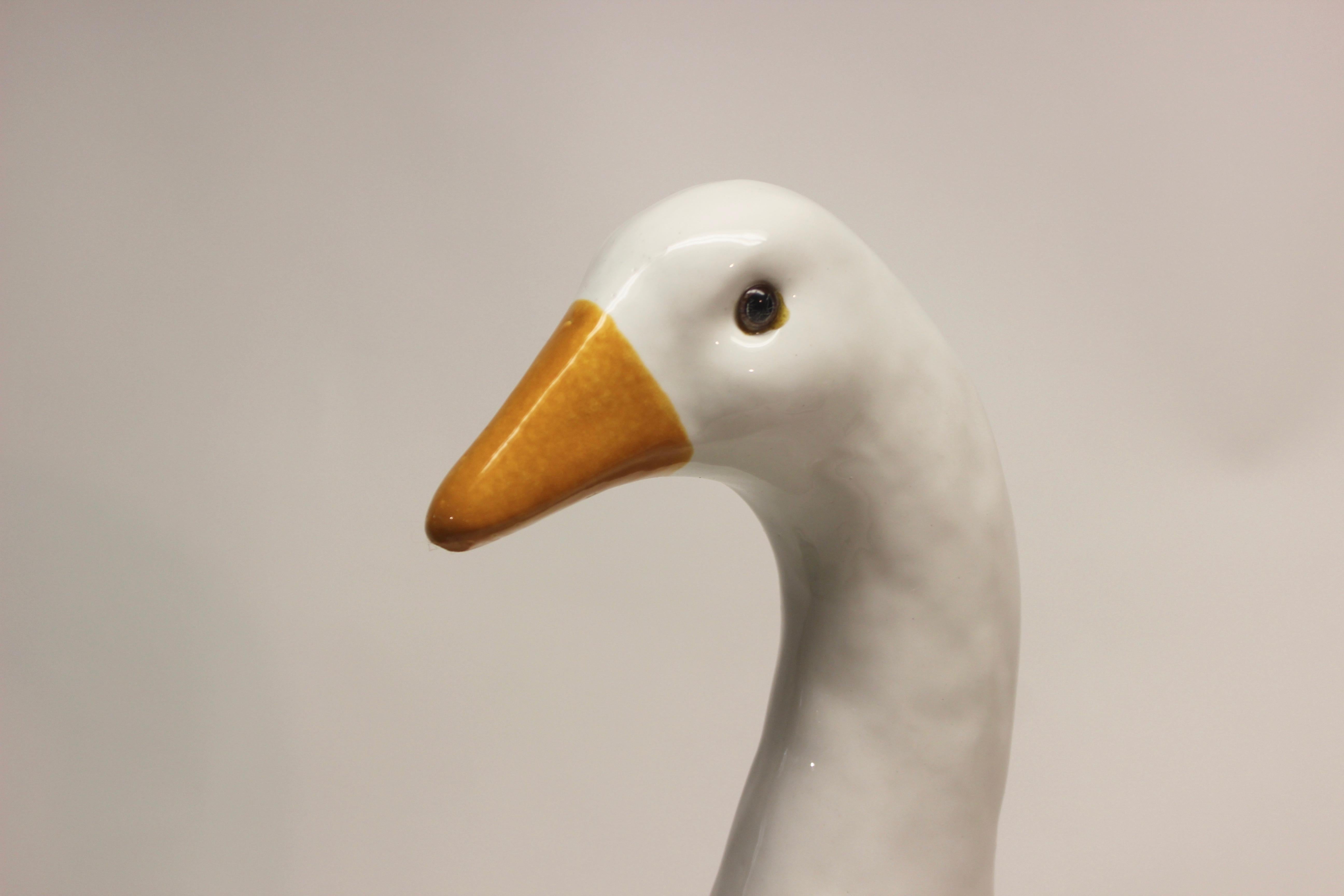 ceramic goose