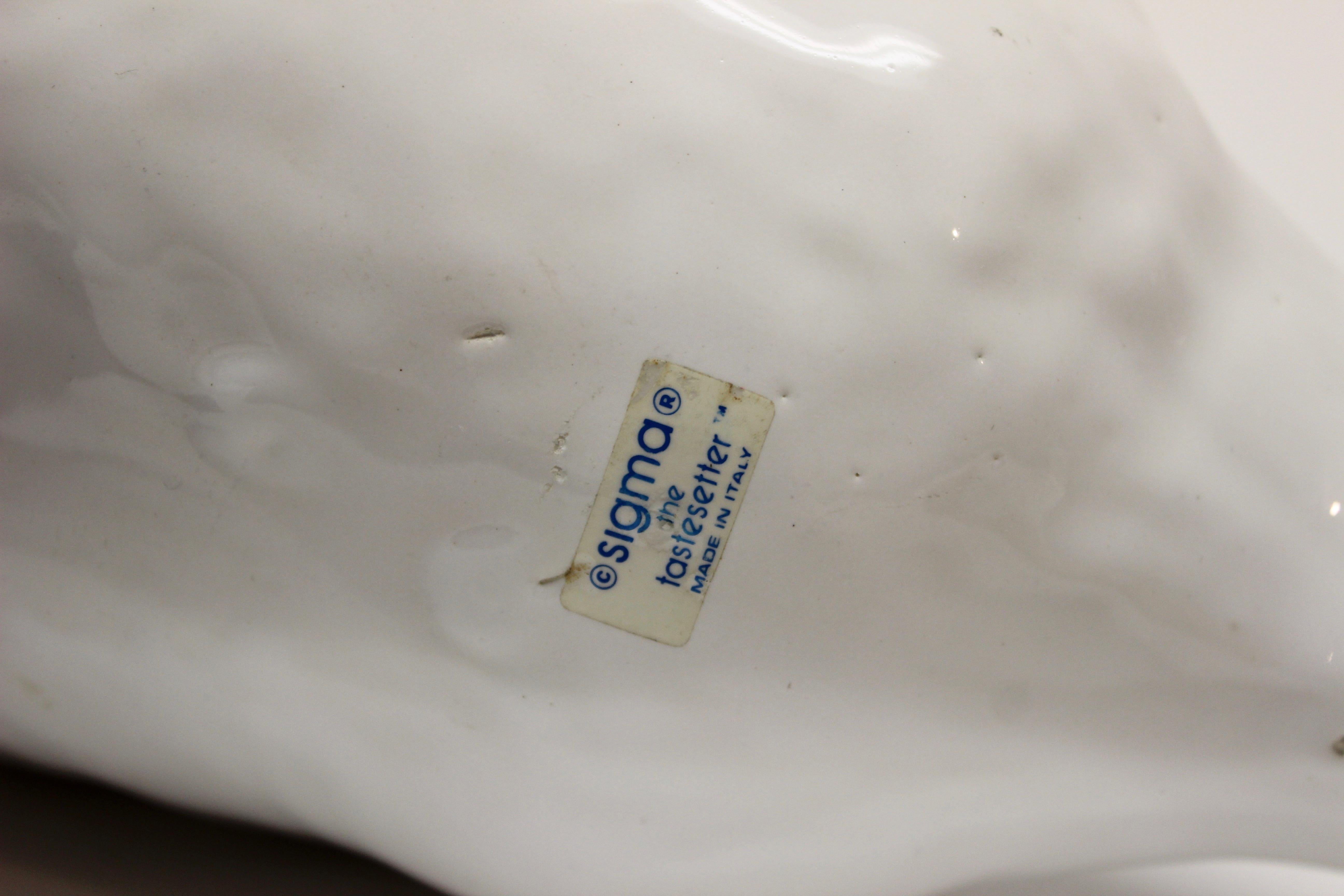 Metal Ceramic Italian Goose For Sale