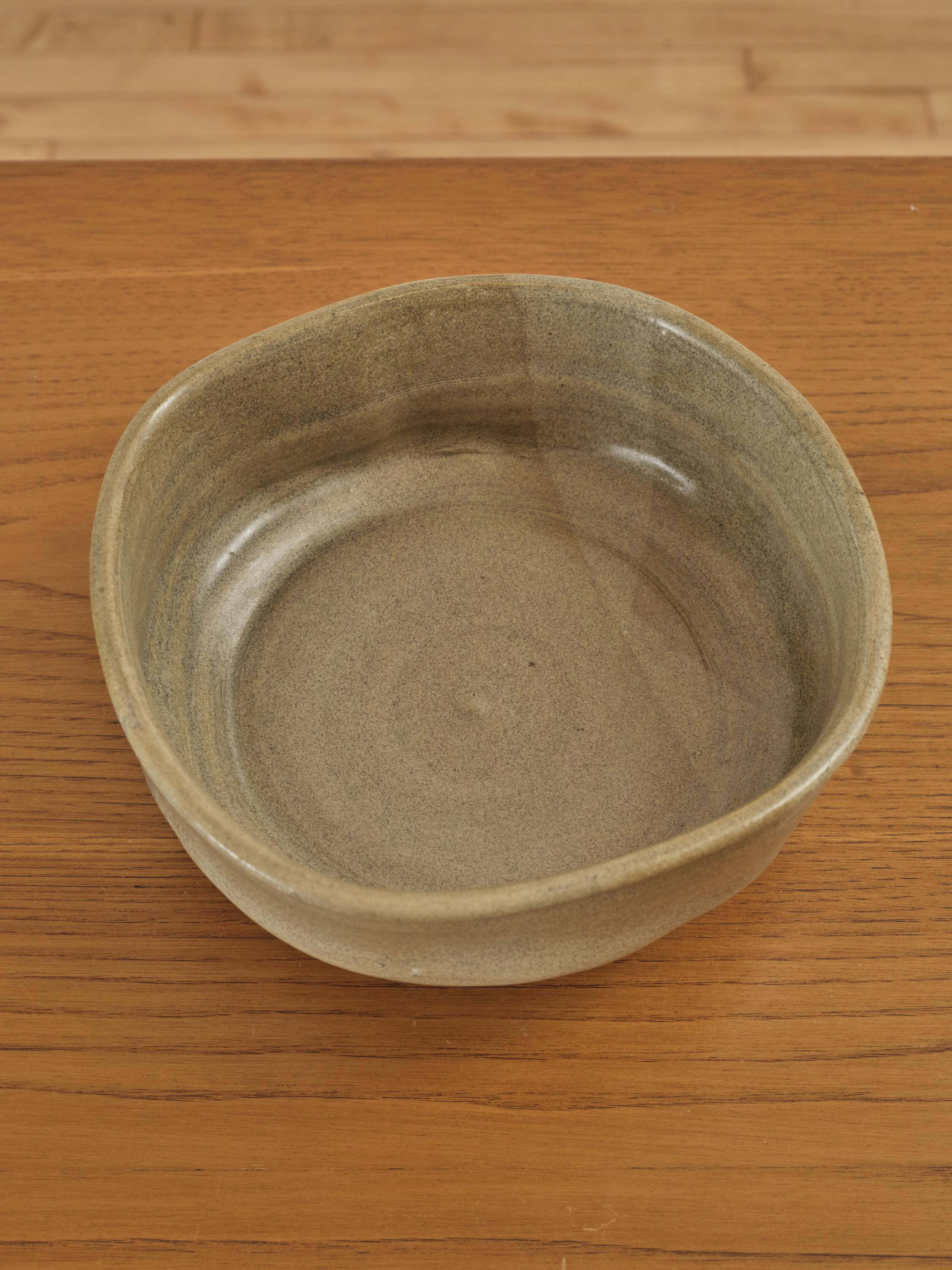 20th Century Ceramic Japanese Ikebana Bowl For Sale