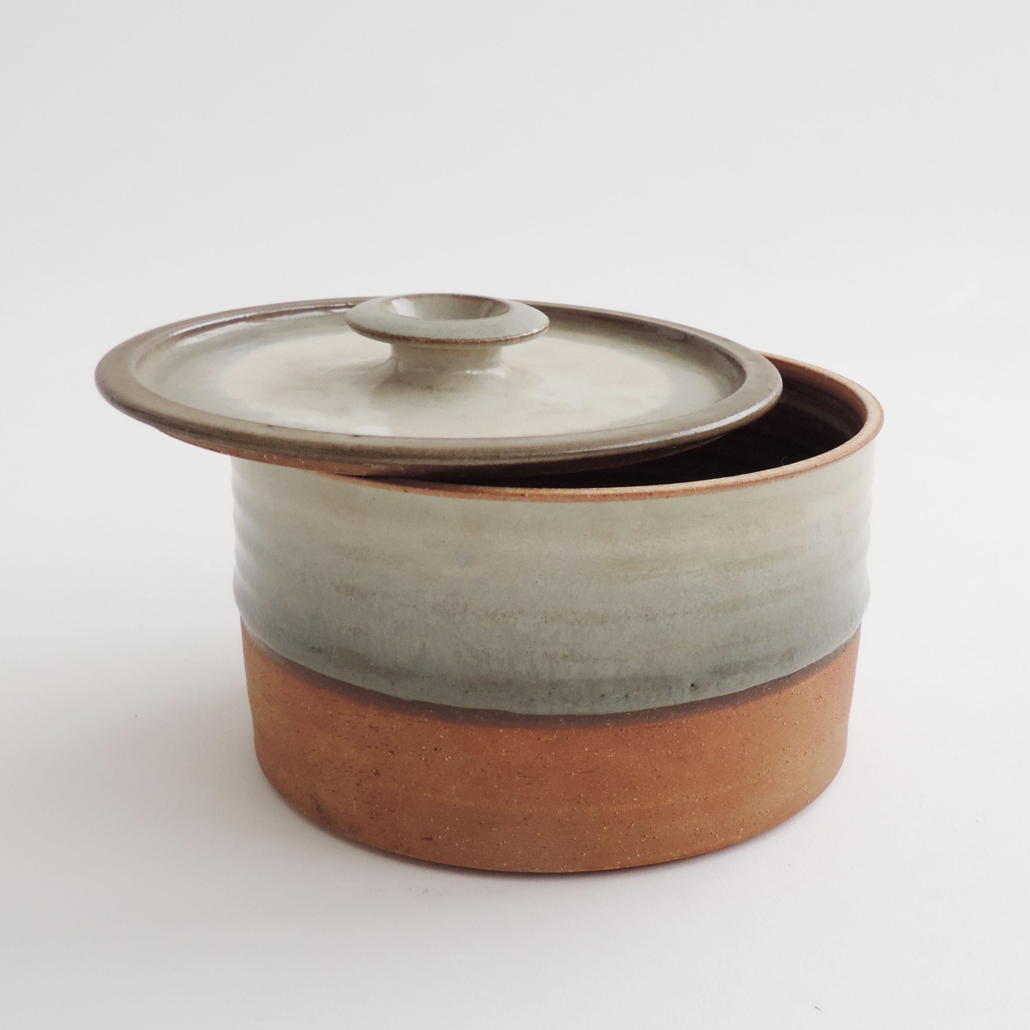 Italian Ceramic Jar and Cover by Nanni Valentini for Ceramica Arcore, Italy 1970s