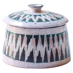 Vaso in ceramica di Charles Voltz per Vallauris, Francia, 1950 ca.