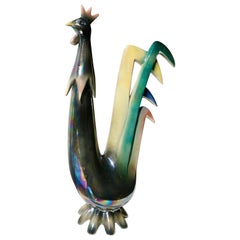 Gallo de cerámica Jema, años 50
