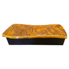 Ceramic Jewelry Box by Atelier Mithé Espelt, France, 1990’s