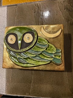 Ceramic Jewelry Box by Mithé Espelt, France, 1960s