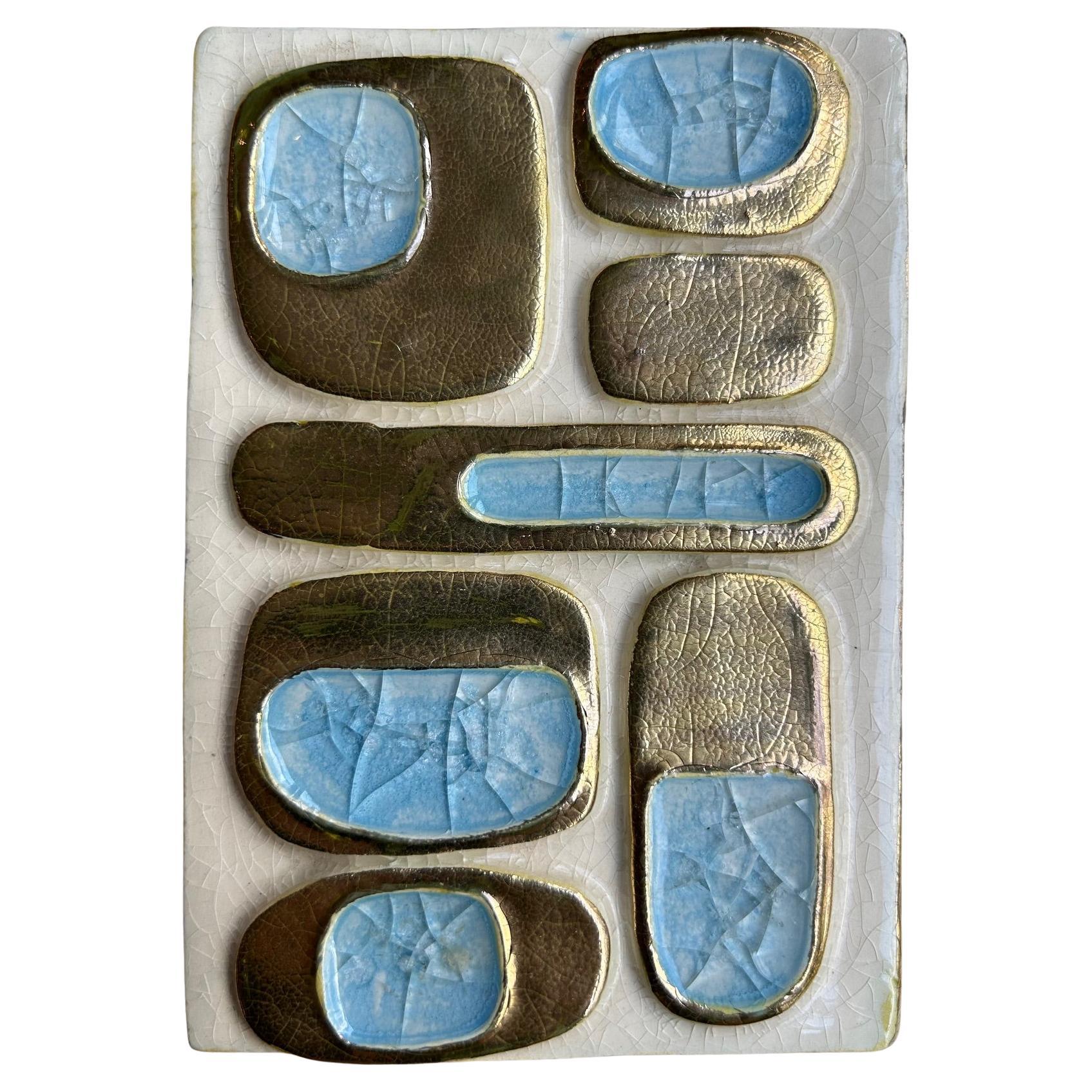 Boîte à bijoux en céramique de Mithé Espelt, France, années 1960