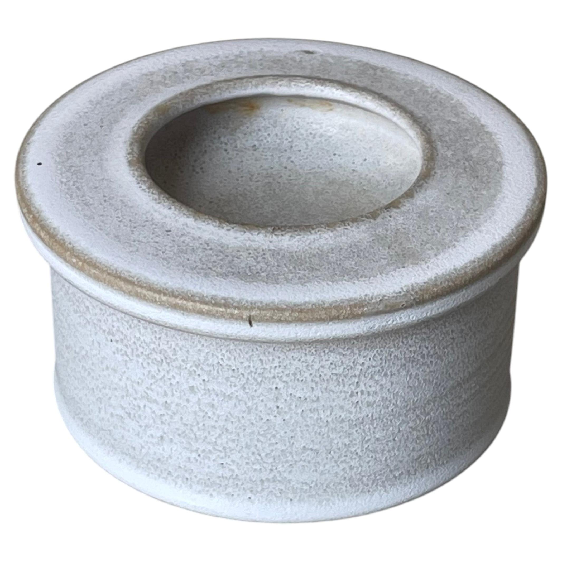 Keramikdose aus dem späten 20. Jahrhundert, entworfen von Nanni Valentini für Ceramiche Arcore im Angebot