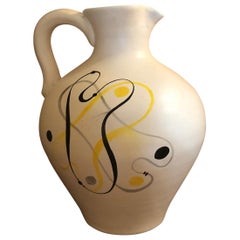 Ceramic Jug by André Baud, Vallauris