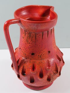 Ceramic jug by Fratelli Fanciullacci, Italy 1966