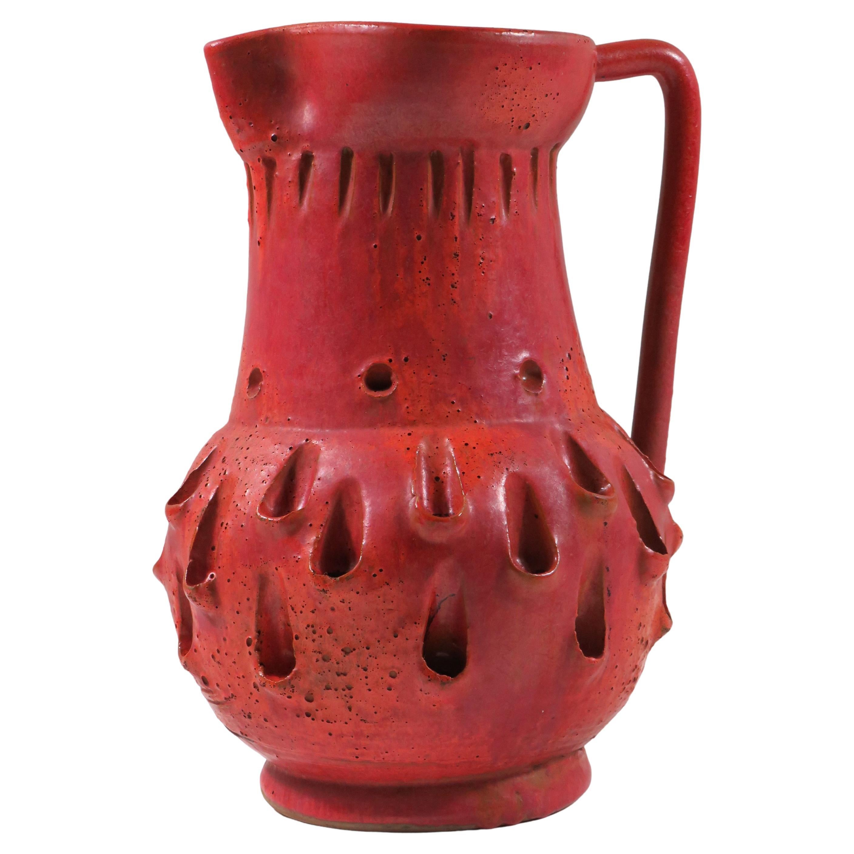 Keramikkrug von Fratelli Fanciullacci, Italien 1966 im Angebot