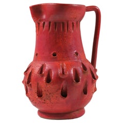 Pichet en céramique Fratelli Fanciullacci, Italie 1966