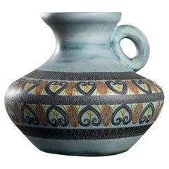 Ceramic Jug by Jean De Lespinasse, 1970s