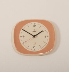 Ceramic Junghans Wall Clock by Max Bill