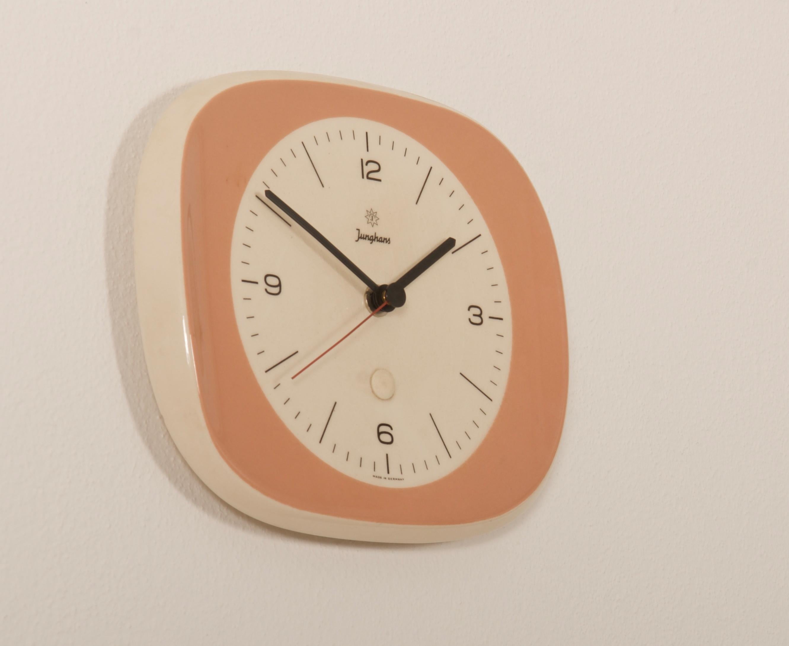 junghans ceramic wall clock