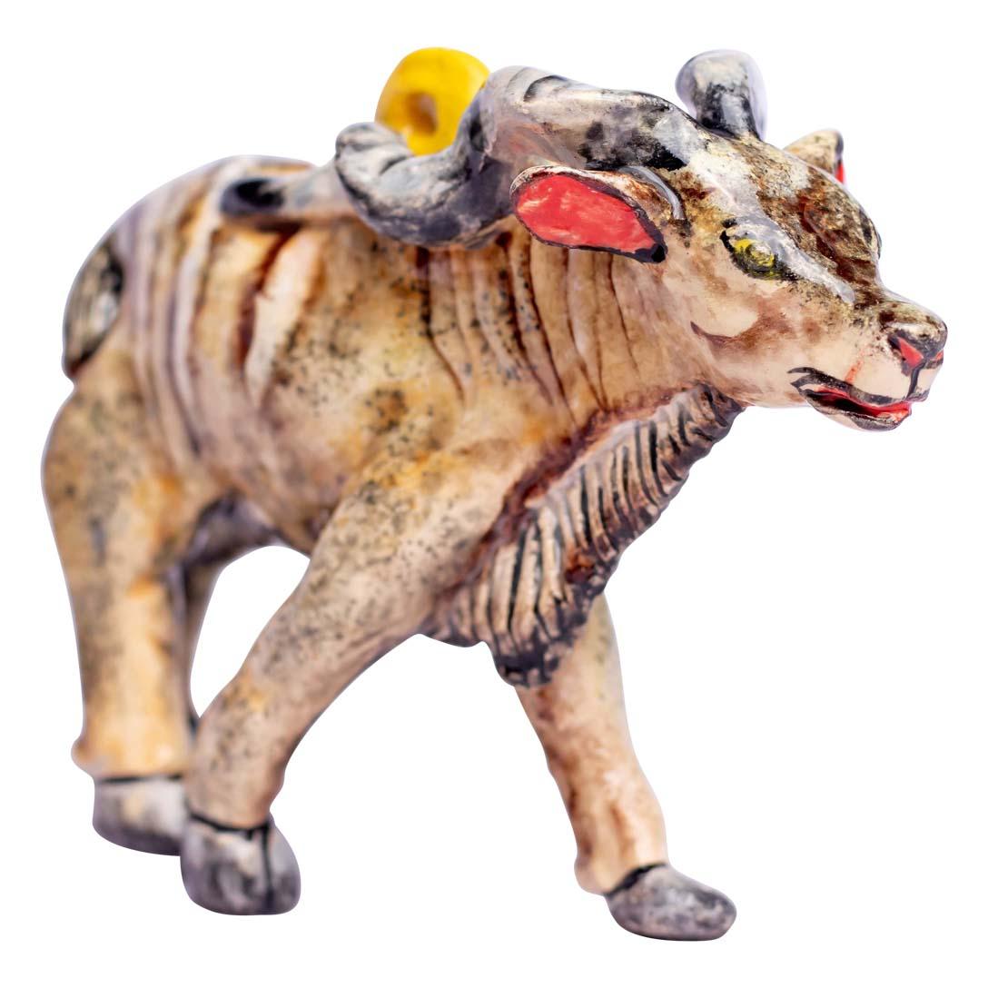 South African Ceramic Kudu Ornament  , hand made in South Africa For Sale