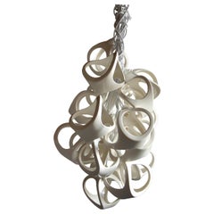 Ceramic Lamp 18 Grape Cluster Chandelier