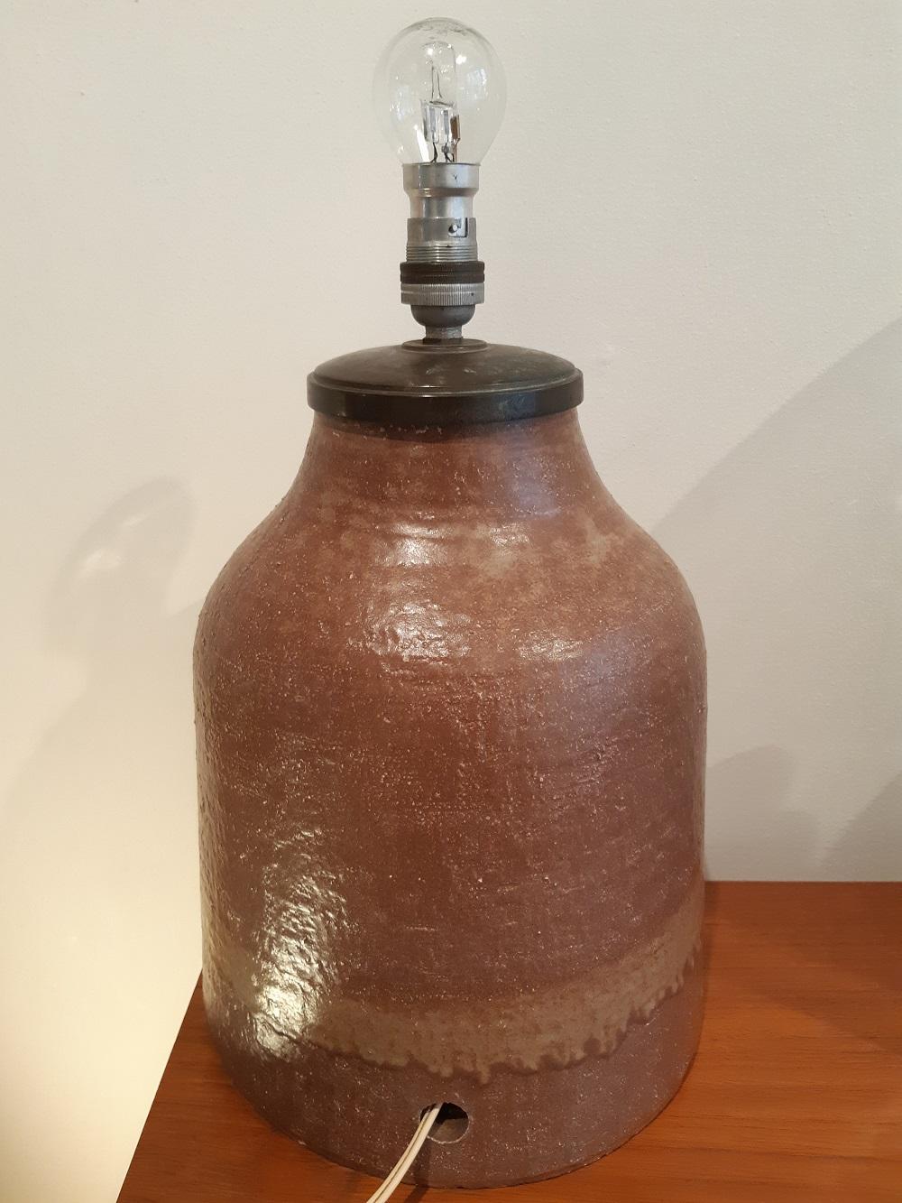 Ceramic Lamp Attributed to Georges Pelletier, 1970s 2