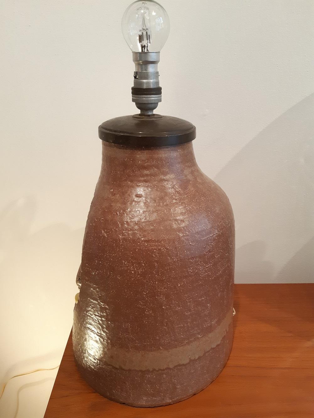 Ceramic Lamp Attributed to Georges Pelletier, 1970s 3