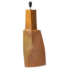 Ceramic lamp base by Marie-Lucie Trinquand, 2025.